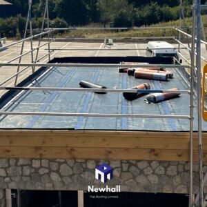 UK flat roof contractor green project