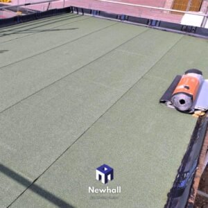UK flat roof contractor green project